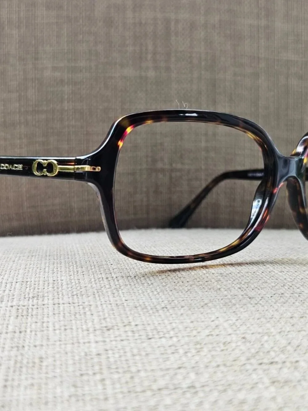 Coach Women Eyeglasses Frame Brown Tortoise Eyewear L087 BLAIR HC8116 Glasses